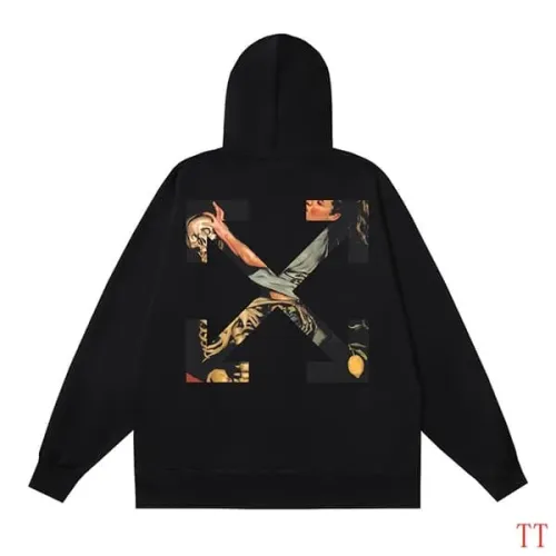 Wholesale Off-White Hoodies Long Sleeved For Unisex #1396312 $60.00 USD, Wholesale Quality Replica Off-White Hoodies