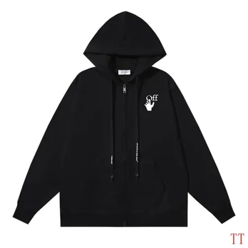 Replica Off-White Hoodies Long Sleeved For Unisex #1396312 $60.00 USD for Wholesale