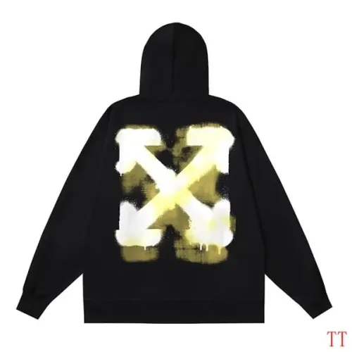 Wholesale Off-White Hoodies Long Sleeved For Unisex #1396313 $60.00 USD, Wholesale Quality Replica Off-White Hoodies