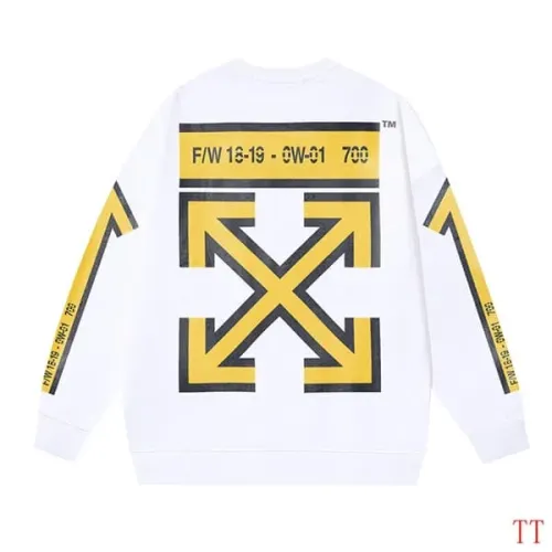 Wholesale Off-White Hoodies Long Sleeved For Unisex #1396321 $45.00 USD, Wholesale Quality Replica Off-White Hoodies