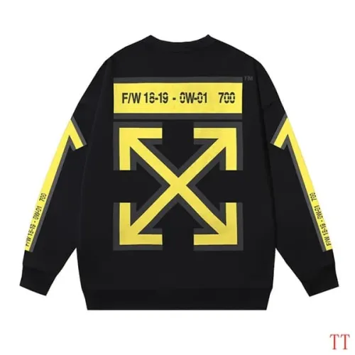 Wholesale Off-White Hoodies Long Sleeved For Unisex #1396323 $45.00 USD, Wholesale Quality Replica Off-White Hoodies