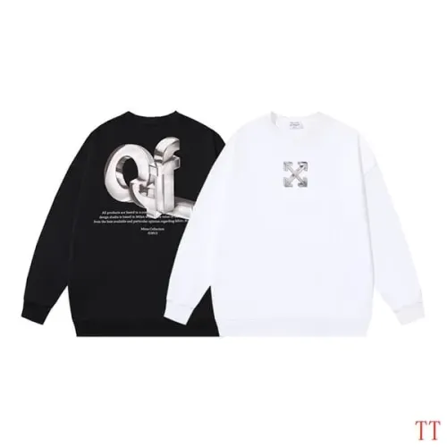 Replica Off-White Hoodies Long Sleeved For Unisex #1396325 $45.00 USD for Wholesale