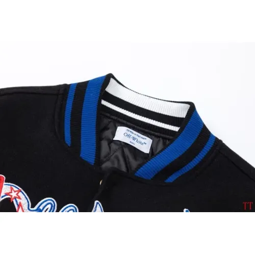 Replica Off-White Jackets Long Sleeved For Unisex #1396330 $98.00 USD for Wholesale