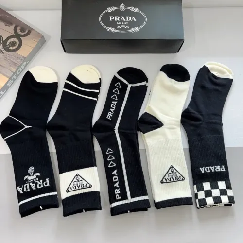 Replica Prada Socks #1396405 $29.00 USD for Wholesale