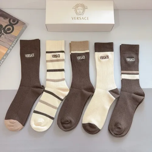 Wholesale Versace Socks #1396417 $29.00 USD, Wholesale Quality Replica Versace Socks