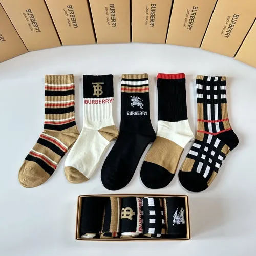 Wholesale Burberry Socks #1396422 $29.00 USD, Wholesale Quality Replica Burberry Socks