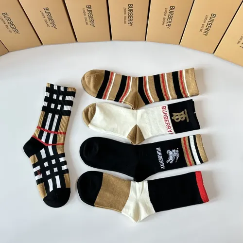 Replica Burberry Socks #1396422 $29.00 USD for Wholesale