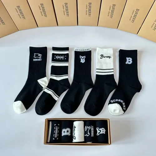 Wholesale Burberry Socks #1396423 $29.00 USD, Wholesale Quality Replica Burberry Socks