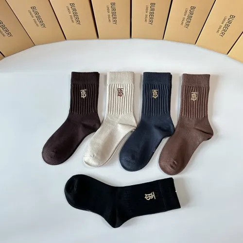Replica Burberry Socks #1396424 $29.00 USD for Wholesale