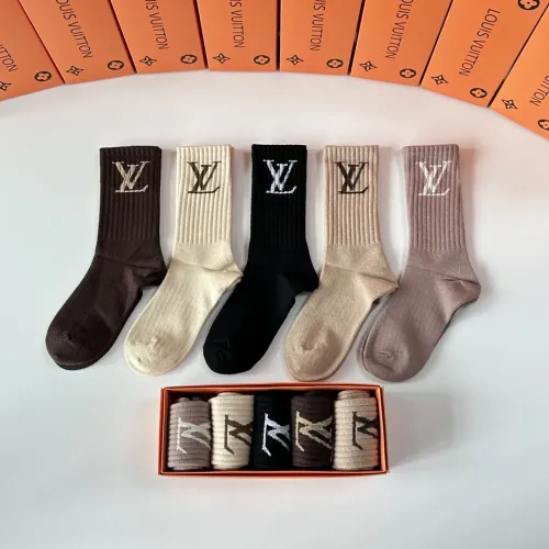 Wholesale Louis Vuitton LV Socks #1396437 $29.00 USD, Wholesale Quality Replica Louis Vuitton LV Socks