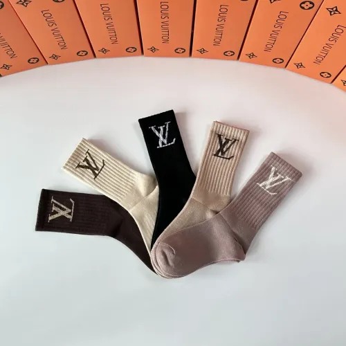 Replica Louis Vuitton LV Socks #1396437 $29.00 USD for Wholesale