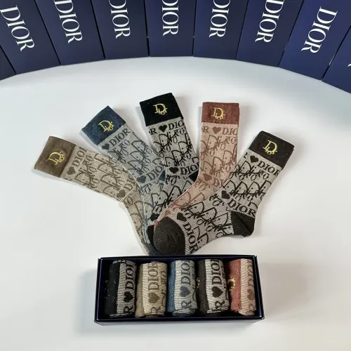 Replica Christian Dior Socks #1396439 $29.00 USD for Wholesale