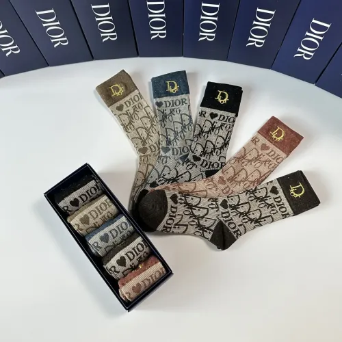 Replica Christian Dior Socks #1396439 $29.00 USD for Wholesale