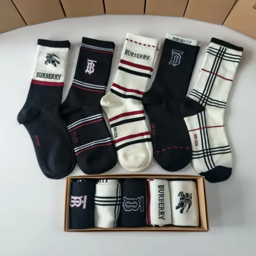 Wholesale Burberry Socks #1396443 $29.00 USD, Wholesale Quality Replica Burberry Socks