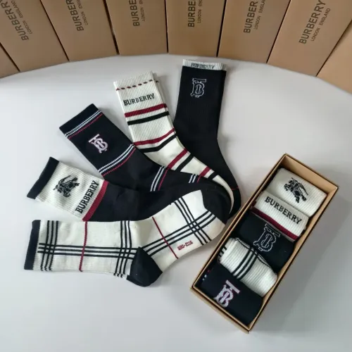 Replica Burberry Socks #1396443 $29.00 USD for Wholesale