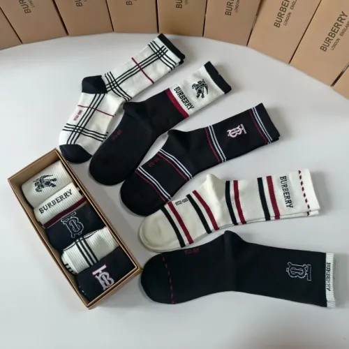 Replica Burberry Socks #1396443 $29.00 USD for Wholesale