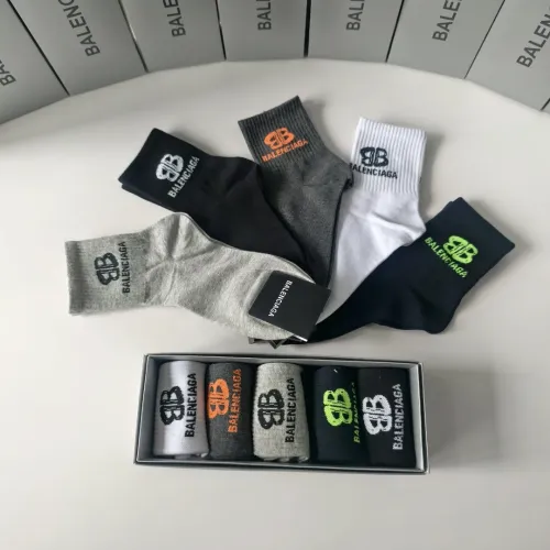 Replica Balenciaga Socks #1396455 $27.00 USD for Wholesale