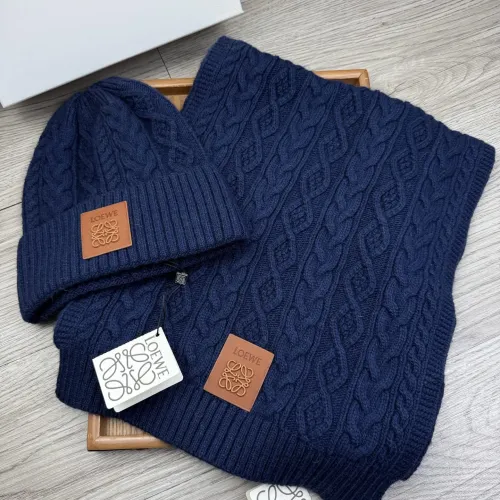 Wholesale LOEWE Hat and Scarf Set #1396466 $52.00 USD, Wholesale Quality Replica LOEWE Hat and Scarf and Glove Set