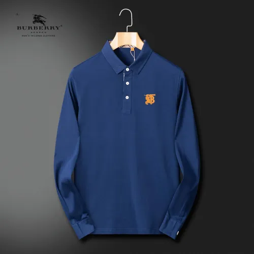 Wholesale Burberry T-Shirts Long Sleeved For Men #1396480 $52.00 USD, Wholesale Quality Replica Burberry T-Shirts