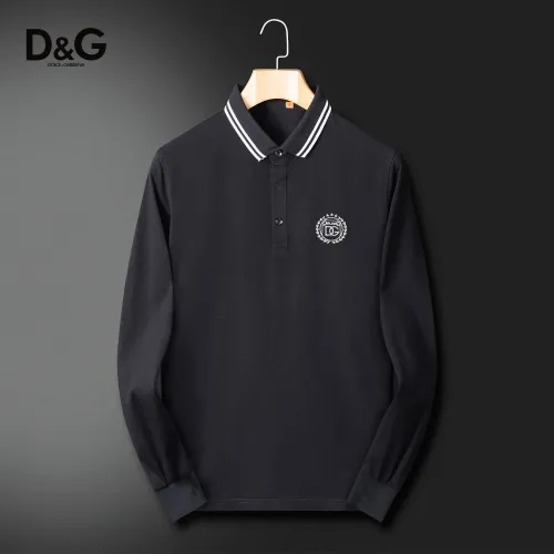 Wholesale Dolce &amp; Gabbana D&amp;G T-Shirts Long Sleeved For Men #1396482 $52.00 USD, Wholesale Quality Replica Dolce &amp; Gabbana D&amp;G T-Shirts