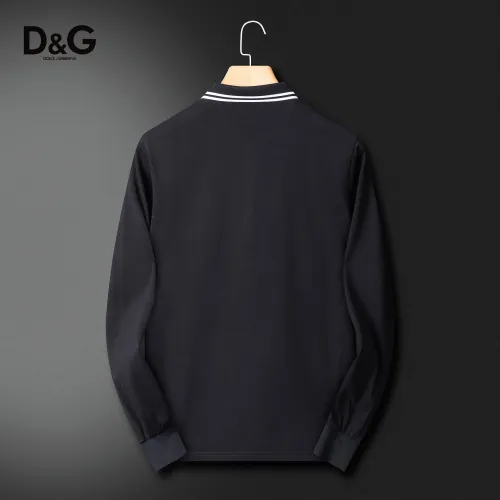 Replica Dolce & Gabbana D&G T-Shirts Long Sleeved For Men #1396482 $52.00 USD for Wholesale