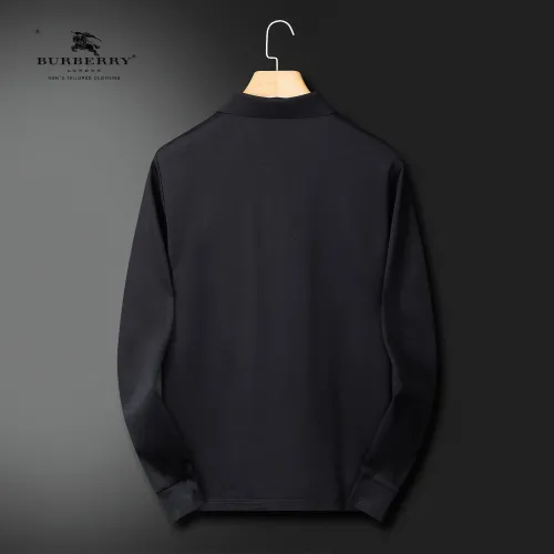 Replica Burberry T-Shirts Long Sleeved For Men #1396498 $52.00 USD for Wholesale