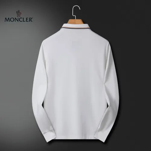 Replica Moncler T-Shirts Long Sleeved For Men #1396501 $52.00 USD for Wholesale