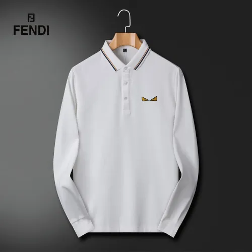 Wholesale Fendi T-Shirts Long Sleeved For Men #1396503 $52.00 USD, Wholesale Quality Replica Fendi T-Shirts