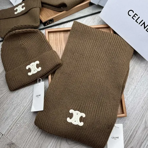 Wholesale Celine Hat and Scarf Set #1396535 $76.00 USD, Wholesale Quality Replica Celine Hat and Scarf and Glove Set