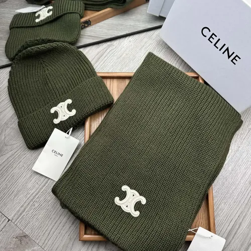 Wholesale Celine Hat and Scarf Set #1396537 $76.00 USD, Wholesale Quality Replica Celine Hat and Scarf and Glove Set