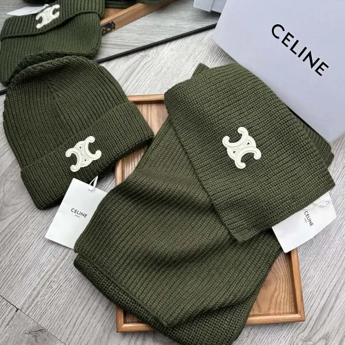 Replica Celine Hat and Scarf Set #1396537 $76.00 USD for Wholesale