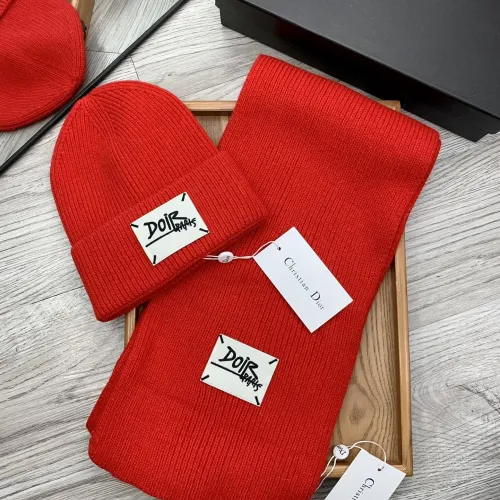 Wholesale Christian Dior Hat and Scarf Set #1396545 $52.00 USD, Wholesale Quality Replica Christian Dior Hat and Scarf and Glove Set