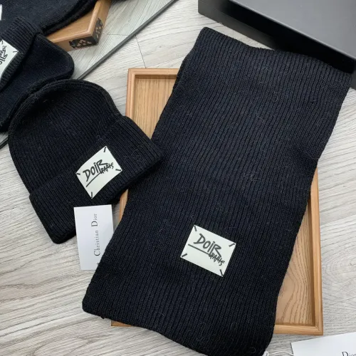 Wholesale Christian Dior Hat and Scarf Set #1396547 $52.00 USD, Wholesale Quality Replica Christian Dior Hat and Scarf and Glove Set