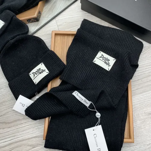 Replica Christian Dior Hat and Scarf Set #1396547 $52.00 USD for Wholesale