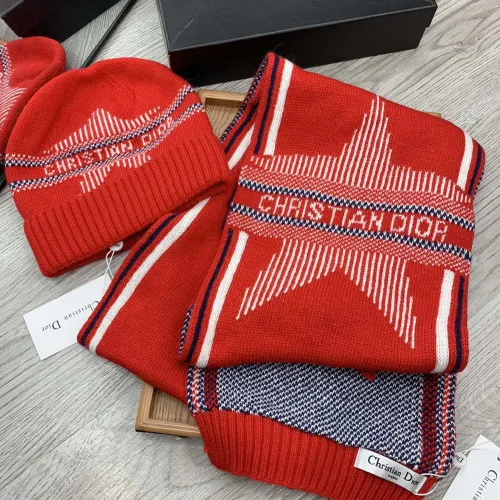 Wholesale Christian Dior Hat and Scarf Set #1396549 $52.00 USD, Wholesale Quality Replica Christian Dior Hat and Scarf and Glove Set