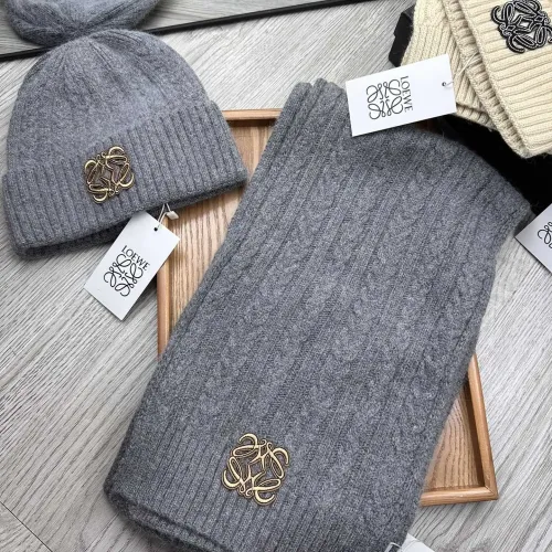 Wholesale LOEWE Hat and Scarf Set #1396559 $52.00 USD, Wholesale Quality Replica LOEWE Hat and Scarf and Glove Set