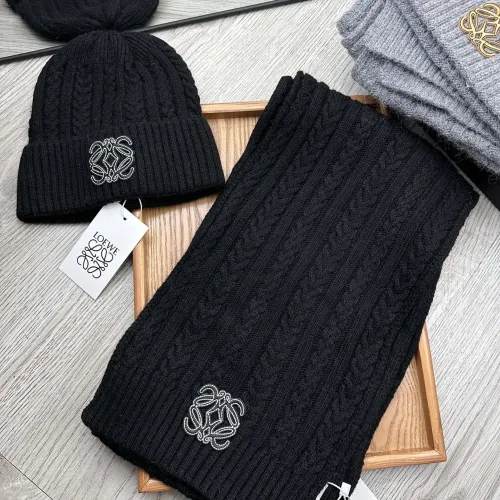 Wholesale LOEWE Hat and Scarf Set #1396561 $52.00 USD, Wholesale Quality Replica LOEWE Hat and Scarf and Glove Set