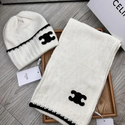 Wholesale Celine Hat and Scarf Set #1396562 $52.00 USD, Wholesale Quality Replica Celine Hat and Scarf and Glove Set