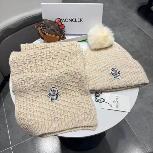 Wholesale Moncler Hat and Scarf Set #1396574 $64.00 USD, Wholesale Quality Replica Moncler Hat and Scarf and Glove Set