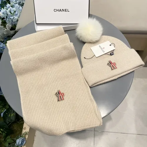 Wholesale Moncler Hat and Scarf Set #1396581 $64.00 USD, Wholesale Quality Replica Moncler Hat and Scarf and Glove Set