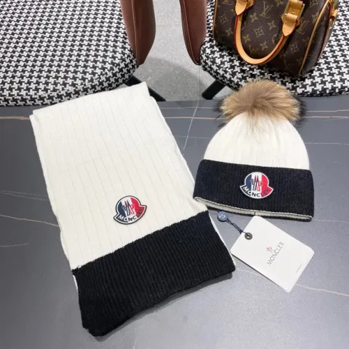 Wholesale Moncler Hat and Scarf Set #1396584 $64.00 USD, Wholesale Quality Replica Moncler Hat and Scarf and Glove Set