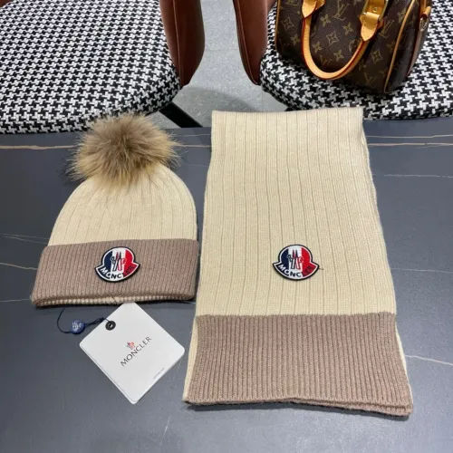 Wholesale Moncler Hat and Scarf Set #1396586 $64.00 USD, Wholesale Quality Replica Moncler Hat and Scarf and Glove Set