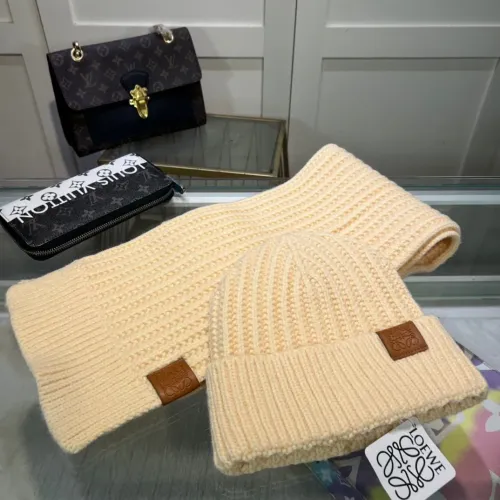 Wholesale LOEWE Hat and Scarf Set #1396591 $45.00 USD, Wholesale Quality Replica LOEWE Hat and Scarf and Glove Set