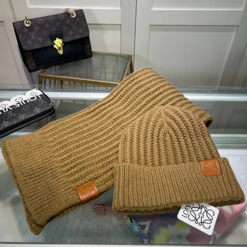 Wholesale LOEWE Hat and Scarf Set #1396592 $45.00 USD, Wholesale Quality Replica LOEWE Hat and Scarf and Glove Set