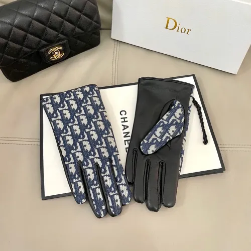 Replica Christian Dior Gloves For Women #1396628 $45.00 USD for Wholesale
