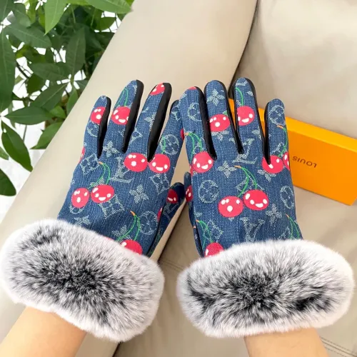 Replica Louis Vuitton LV Gloves For Women #1396630 $48.00 USD for Wholesale