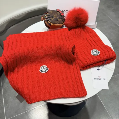 Wholesale Moncler Hat and Scarf Set #1396653 $64.00 USD, Wholesale Quality Replica Moncler Hat and Scarf and Glove Set