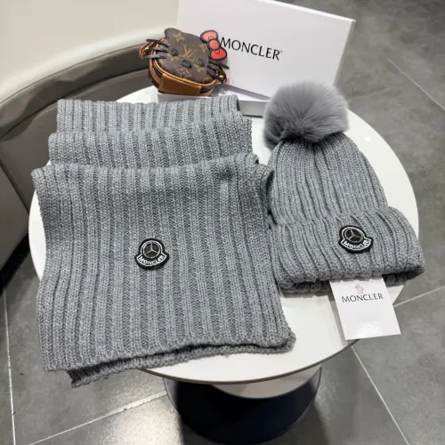 Wholesale Moncler Hat and Scarf Set #1396654 $64.00 USD, Wholesale Quality Replica Moncler Hat and Scarf and Glove Set