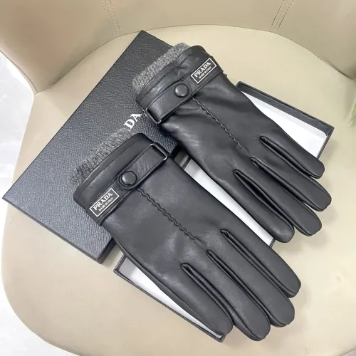 Replica Prada Gloves For Men #1396663 $48.00 USD for Wholesale