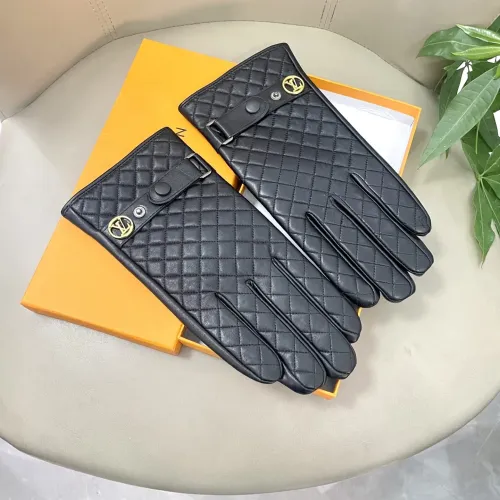 Replica Louis Vuitton LV Gloves For Men #1396669 $45.00 USD for Wholesale